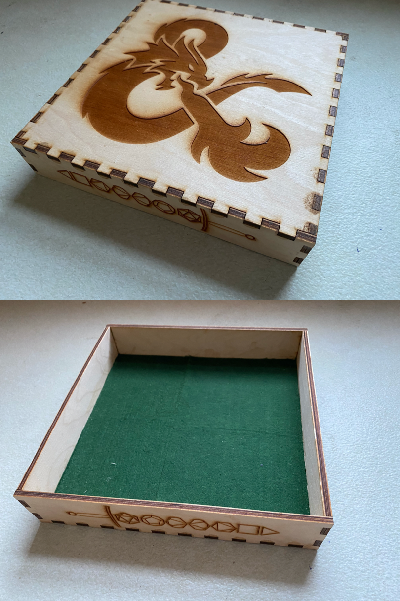 Dice box