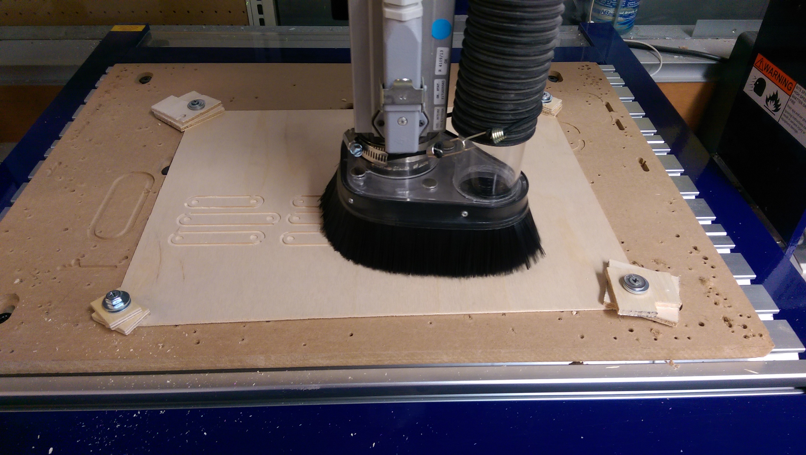 Linkage fabrication on a CNC Router